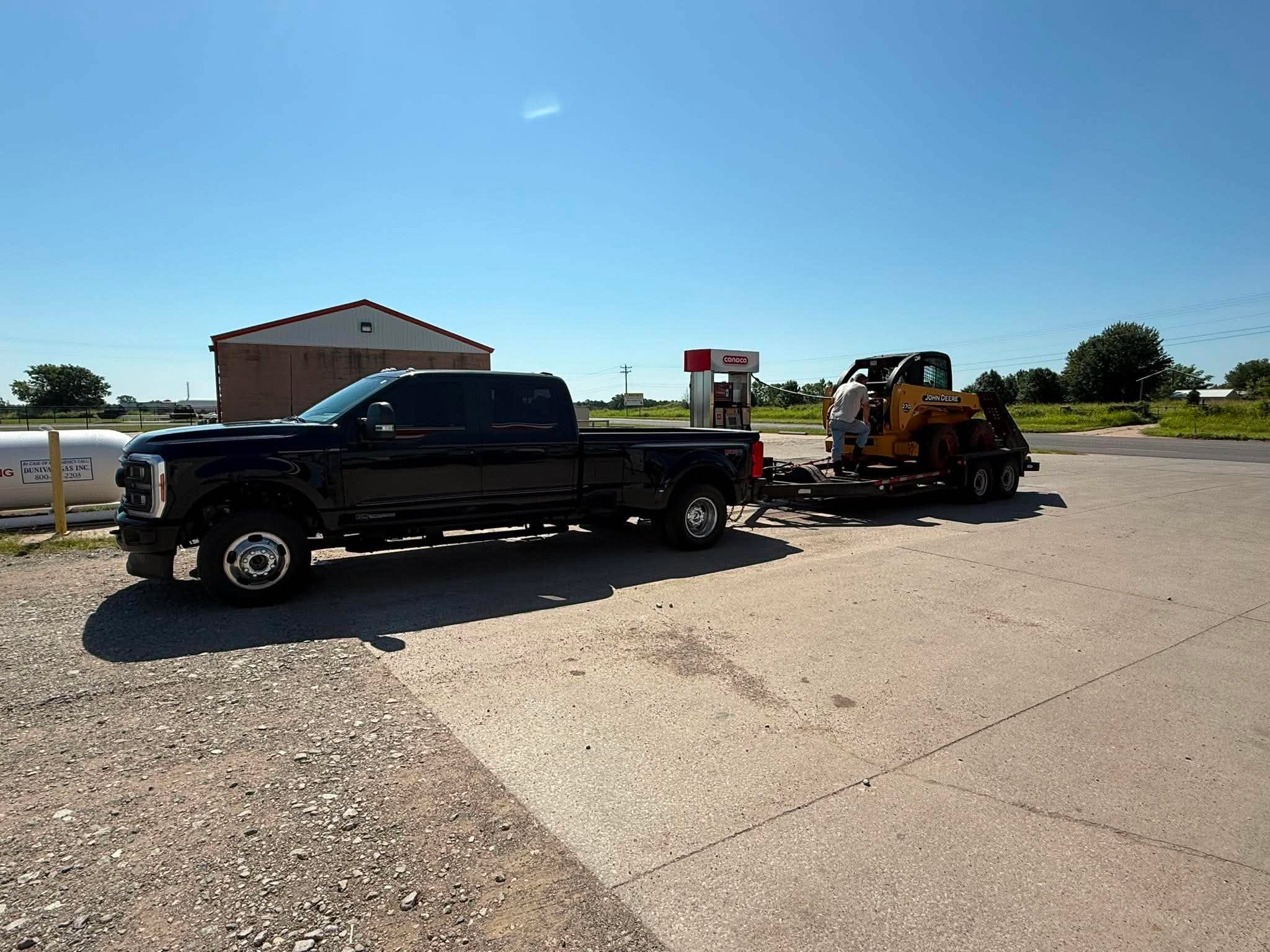 Hauling the fleet to the next job site